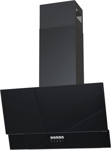 Ecotronic Vägghängd Köksfläkt EVL605B (svart 60cm)