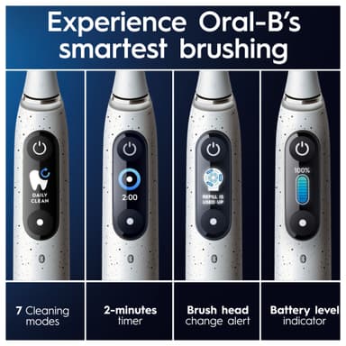 Oral-B iO 10 eltandborste 387255 (Stardust White)