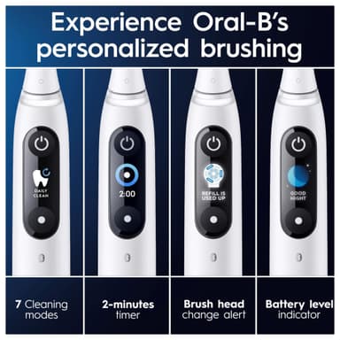 Oral-B iO 9s eltandborste 387224 (vit)