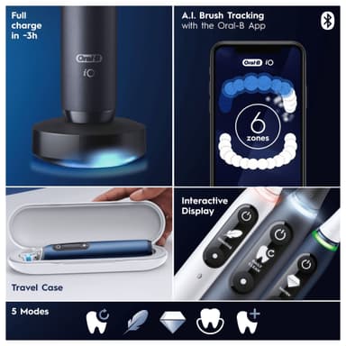 Oral-B iO 7s eltandborste 387033 (vit)