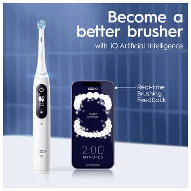 Oral-B iO 7s eltandborste 387033 (vit)