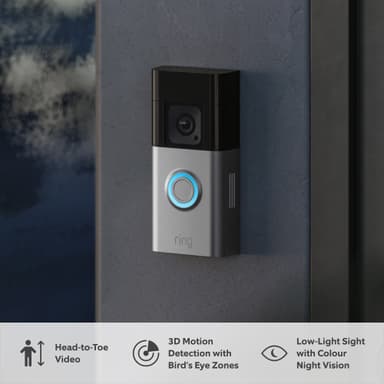 Ring Battery Video Doorbell Pro videodörrkamera