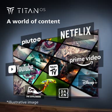 Philips 32" PHS6009 HD Ready LED Smart TV (2024)