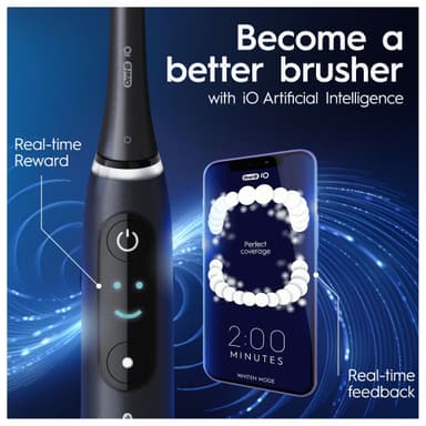 Oral-B iO 8s eltandborste 387125 (svart onyx)