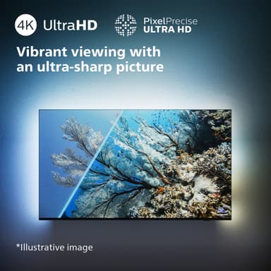 Philips 50" PUS8349 4K LED Ambilight Smart TV (2024)