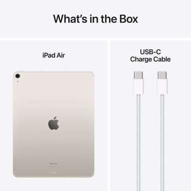 iPad Air 13 M2 1TB WiFi + Cellular (Starlight)