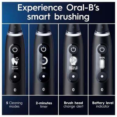 Oral-B iO 7s eltandborste 386982 (black onyx)
