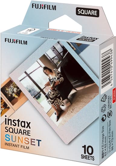 Fujifilm Instax Square Sunset snabbfilm (10-pack)