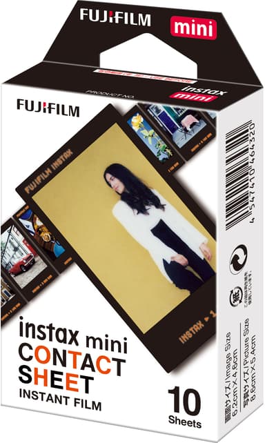 Fujifilm Instax Mini Contact snabbfilm (10-pack)