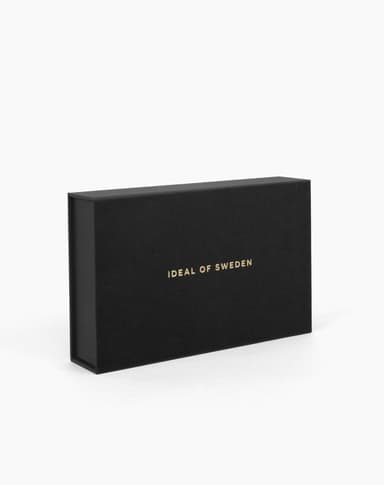 Statement Clutch iPhone 12/12P Quilted Black