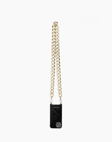 Necklace Case iPhone 12/12PNeo Noir Croco