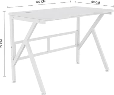Piranha Base 100 gamingbord (vit)