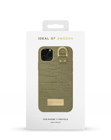 Atelier Case iPhone 11P/XS/X Sage Croco