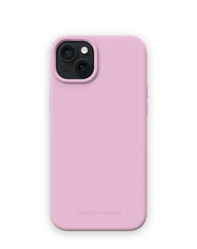 Silicone Case MagSafe iPhone 15PL Bubblegum Pink