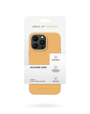 Silicone Case iPhone 14PM Apricot