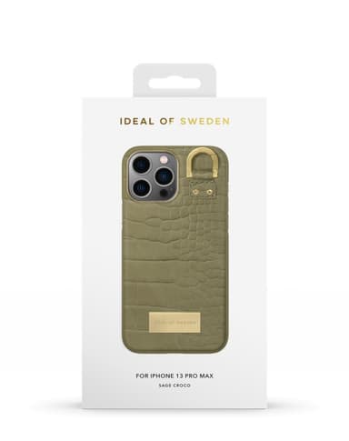 Atelier Case iPhone 12PM/13PM Sage Croco