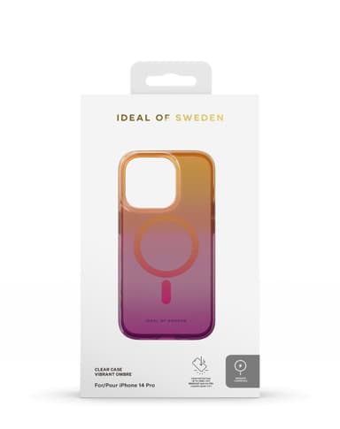 Clear Case MagSafe iPhone 14PR Vibrant Ombre