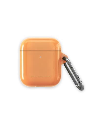 Clear AirPods Case Gen1/2 Orange Spritz