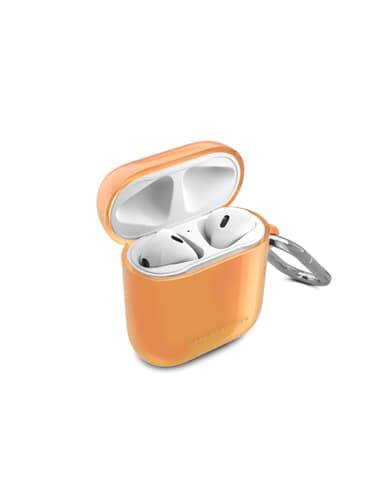 Clear AirPods Case Gen1/2 Orange Spritz