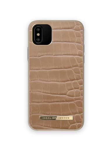 Atelier Case iPhone 11P/XS/X Camel Croco