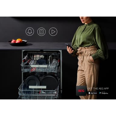 AEG Serie 8000 Diskmaskin FSE85708P (integrerad)