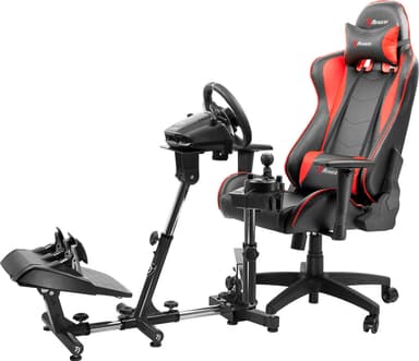 Arozzi Velocità racingstol (svart)