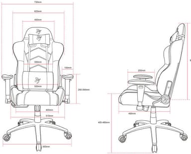 Arozzi Inizio gamingstol (svart)