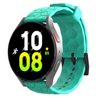 Fotbollsmönster klockband silikon Grön 22 mm Samsung Galaxy Watch 5/5