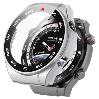 Smart klockfodral med skärmskydd Silver Huawei Watch Ultimate