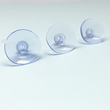 Mini klara sugkoppar 50-pack Transparent 45 mm