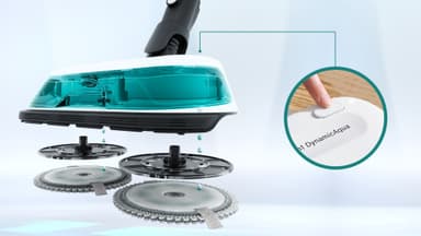 Bosch Serie 7 Unlimited Sladdlös Skaftdammsugare BCS71HYG4