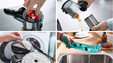 Bosch Serie 7 Unlimited Sladdlös Skaftdammsugare BCS71HYG4