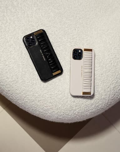 Statement Case iPhone 12/12P Ruffle Cream-Top-Hd