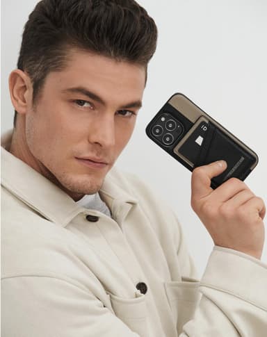 Atelier Case iPhone 12/12P Charcoal Black