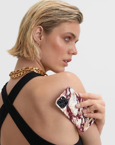Printed Case Galaxy S21 Calacatta Ruby Marble