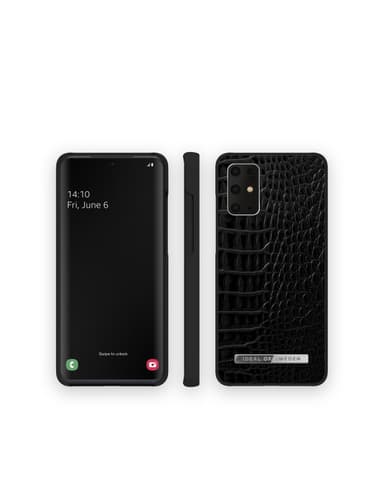 Atelier Case Galaxy S20 Plus Neo Noir Croco Silver