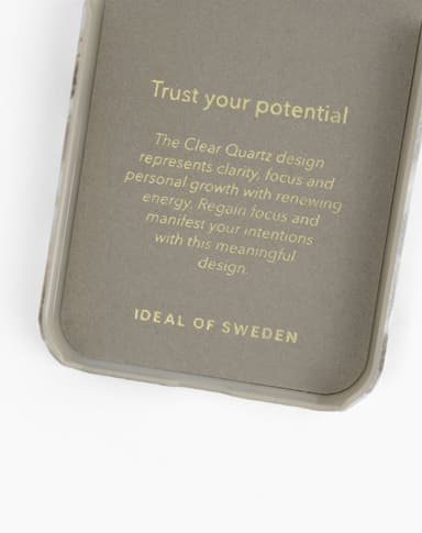 Printed Case iPhone 12/12P Clear Quartz