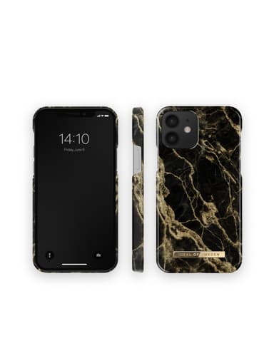 Printed Case iPhone 12/12P Golden SmokeM