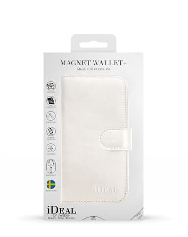 Magnet Wallet+ iPhone XR White