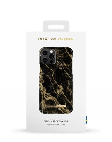 Printed Case iPhone 12/12P Golden SmokeM