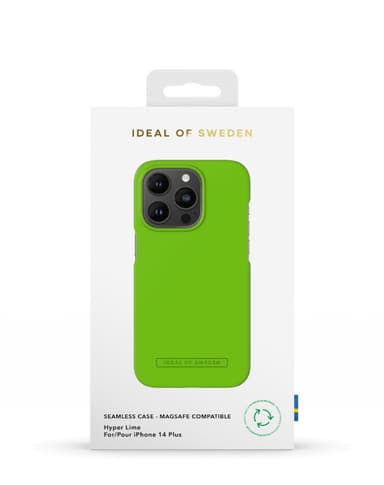 Seamless Case MagSafe iPhone 14PR Hyper Lime