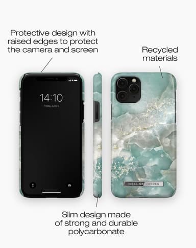 Printed Case iPhone 11P/XS/X Azura Marble