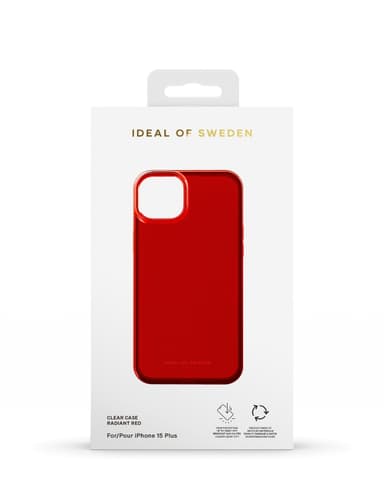 Clear Case iPhone 15PL Radiant Red