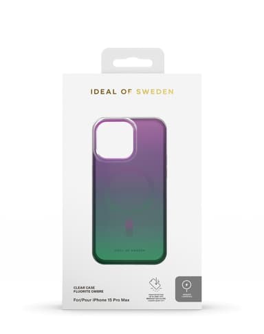 Clear Case MagSafe iPhone 15PM Fluorite Ombre