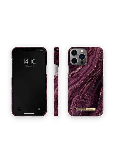 Printed Case iPhone 12PM/13PM Golden Plum