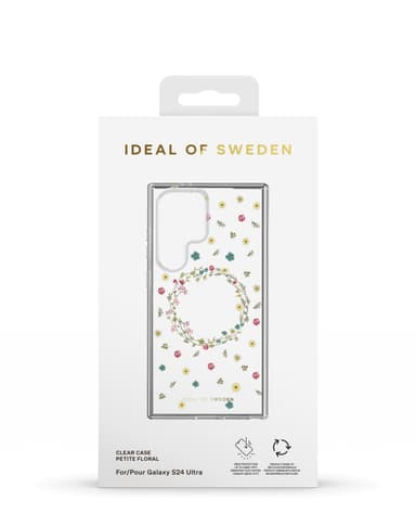 Clear Case Galaxy S24U Petite Floral