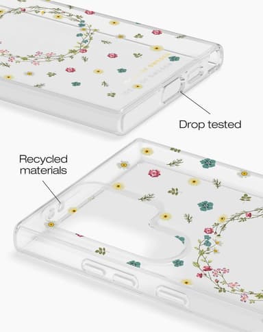 Clear Case Galaxy S24U Petite Floral