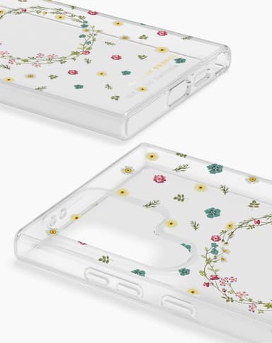 Clear Case Galaxy S24U Petite Floral