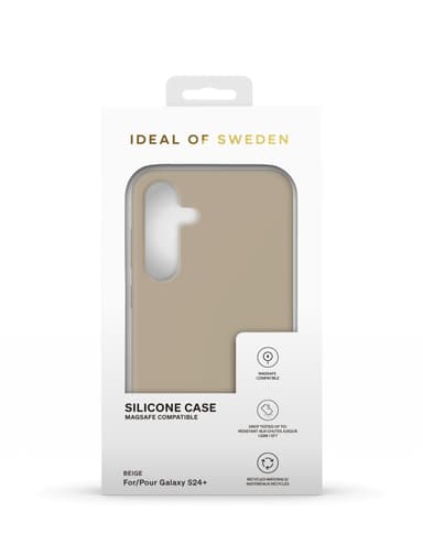 Silicone Case MagSafe Galaxy S24P Beige
