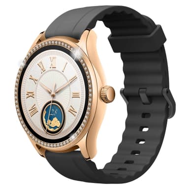 Kuura+ Smart Watch WS v2 - Svart/guld